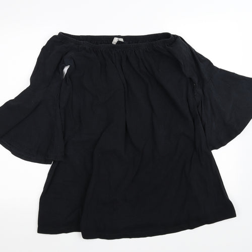 ASOS Womens Black   Basic Blouse Size 10