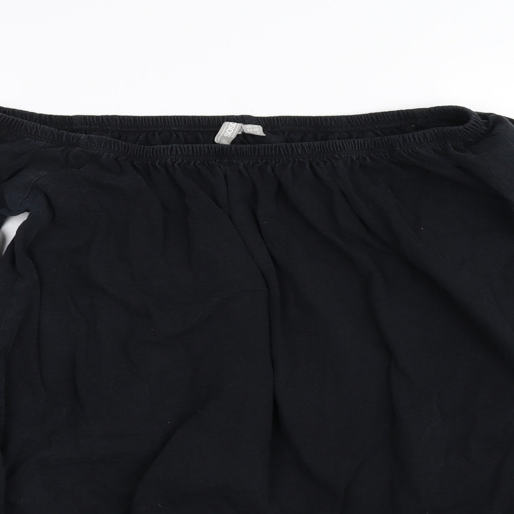 ASOS Womens Black   Basic Blouse Size 10