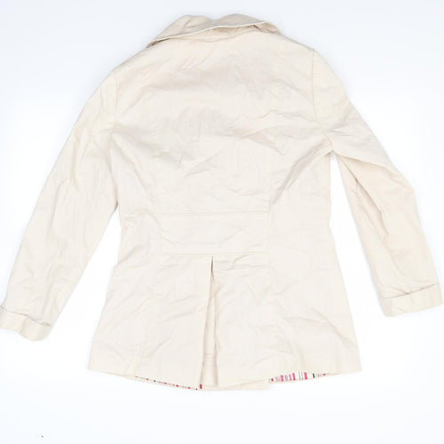 peruna Womens Beige   Jacket Coat Size 10