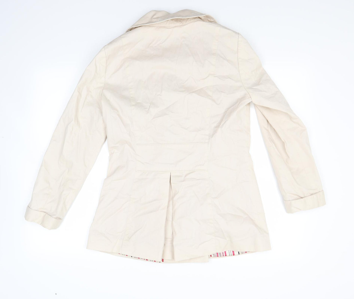 peruna Womens Beige   Jacket Coat Size 10