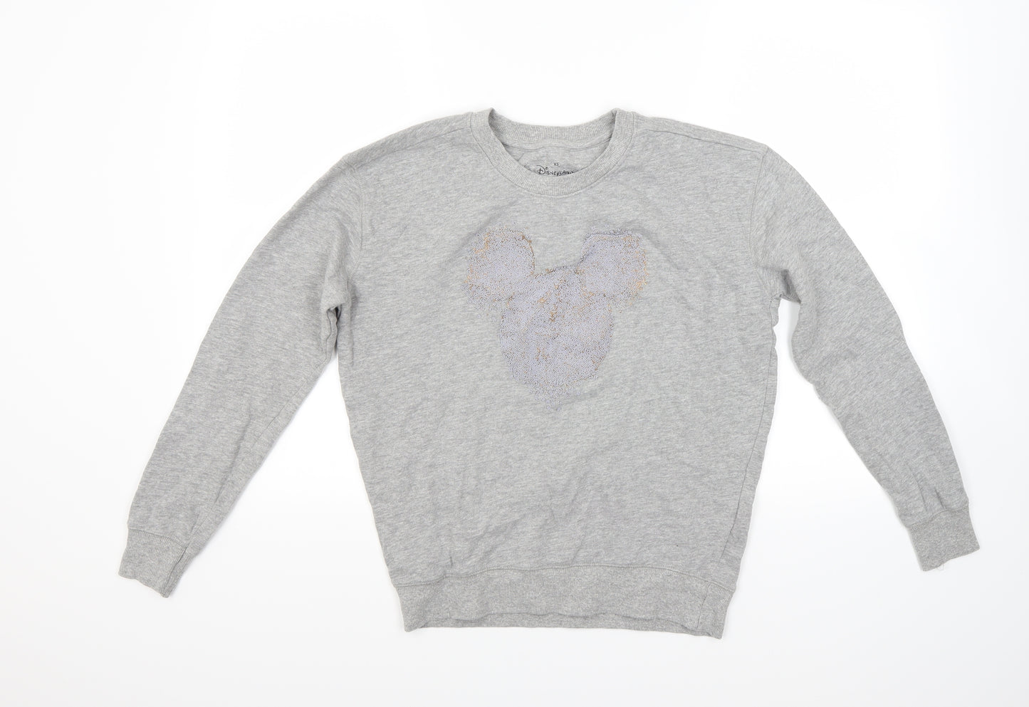 Disney Womens Grey   Pullover Sweatshirt Size XS  - MICKEY MOUSE