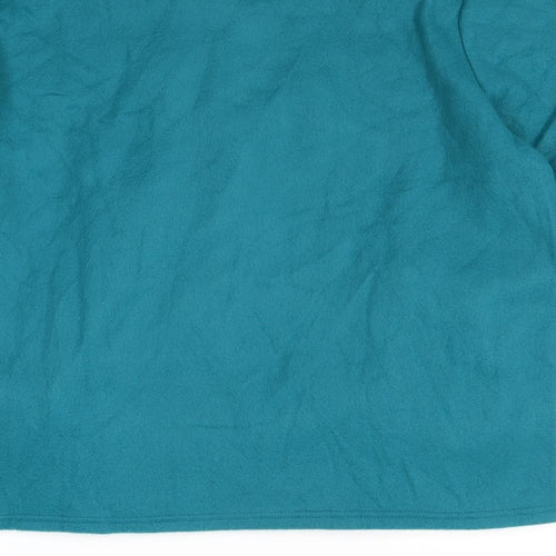 Anne De Lancay Womens Green   Jacket Coat Size L