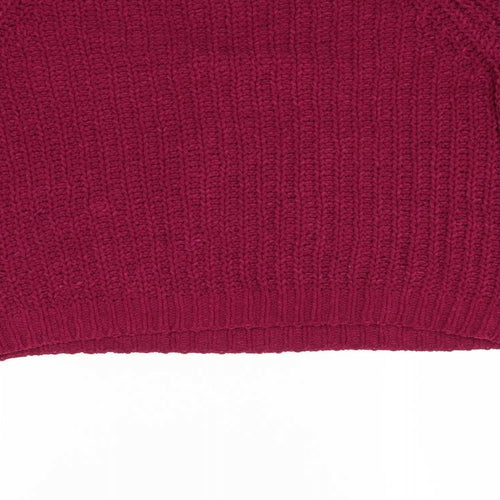 F&F Womens Red   Pullover Jumper Size 8