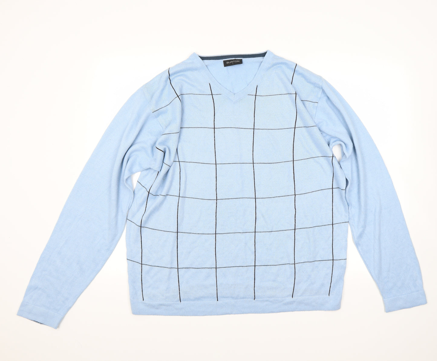 Burton Mens Blue   Pullover Jumper Size L