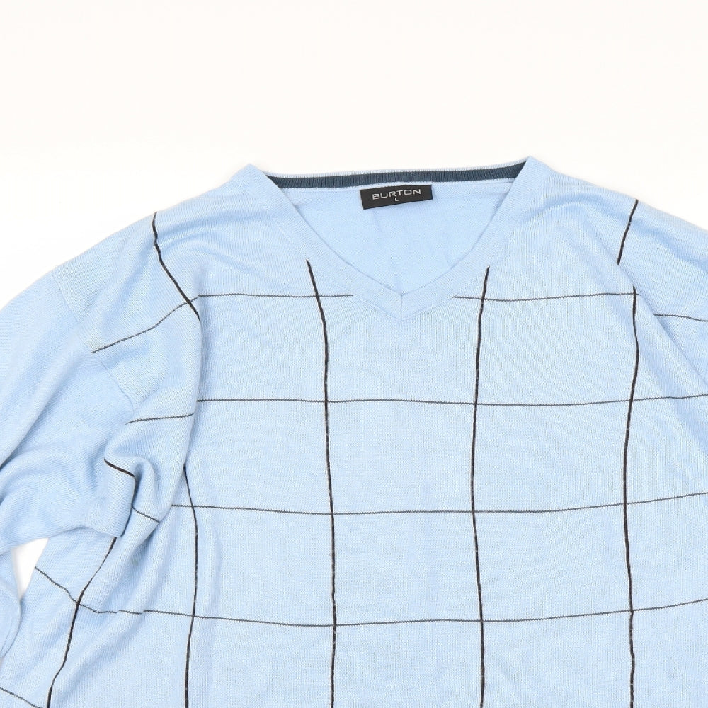 Burton Mens Blue   Pullover Jumper Size L
