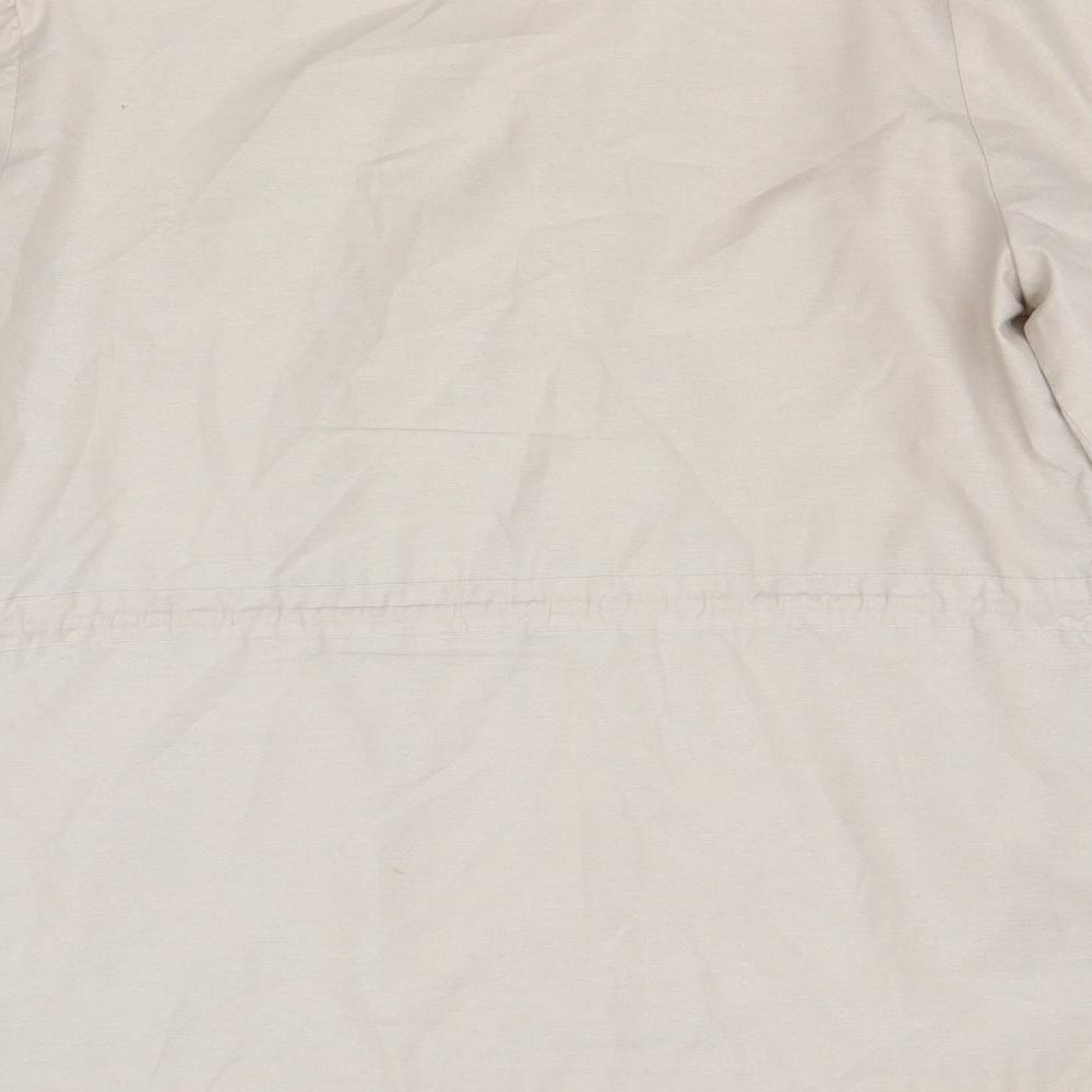 Preworn Womens Beige   Jacket Coat Size 12