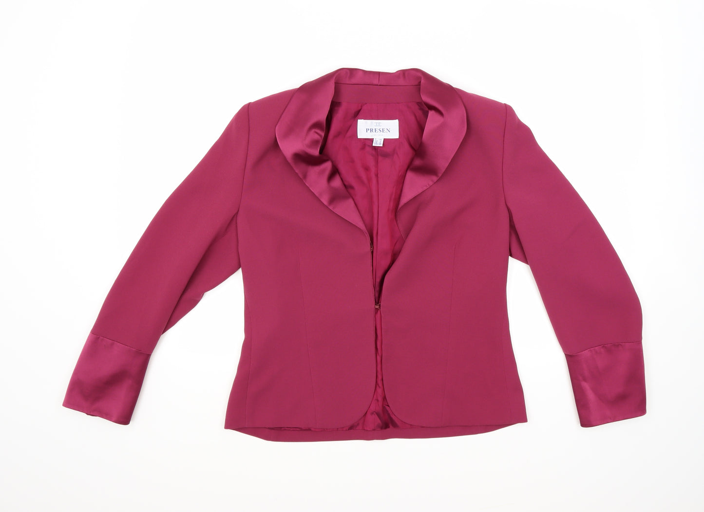 presen Womens Red   Jacket Coat Size 10