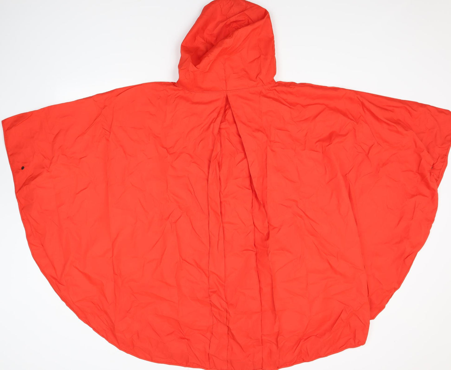 Denim & co Womens Red   Windbreaker Poncho Size S