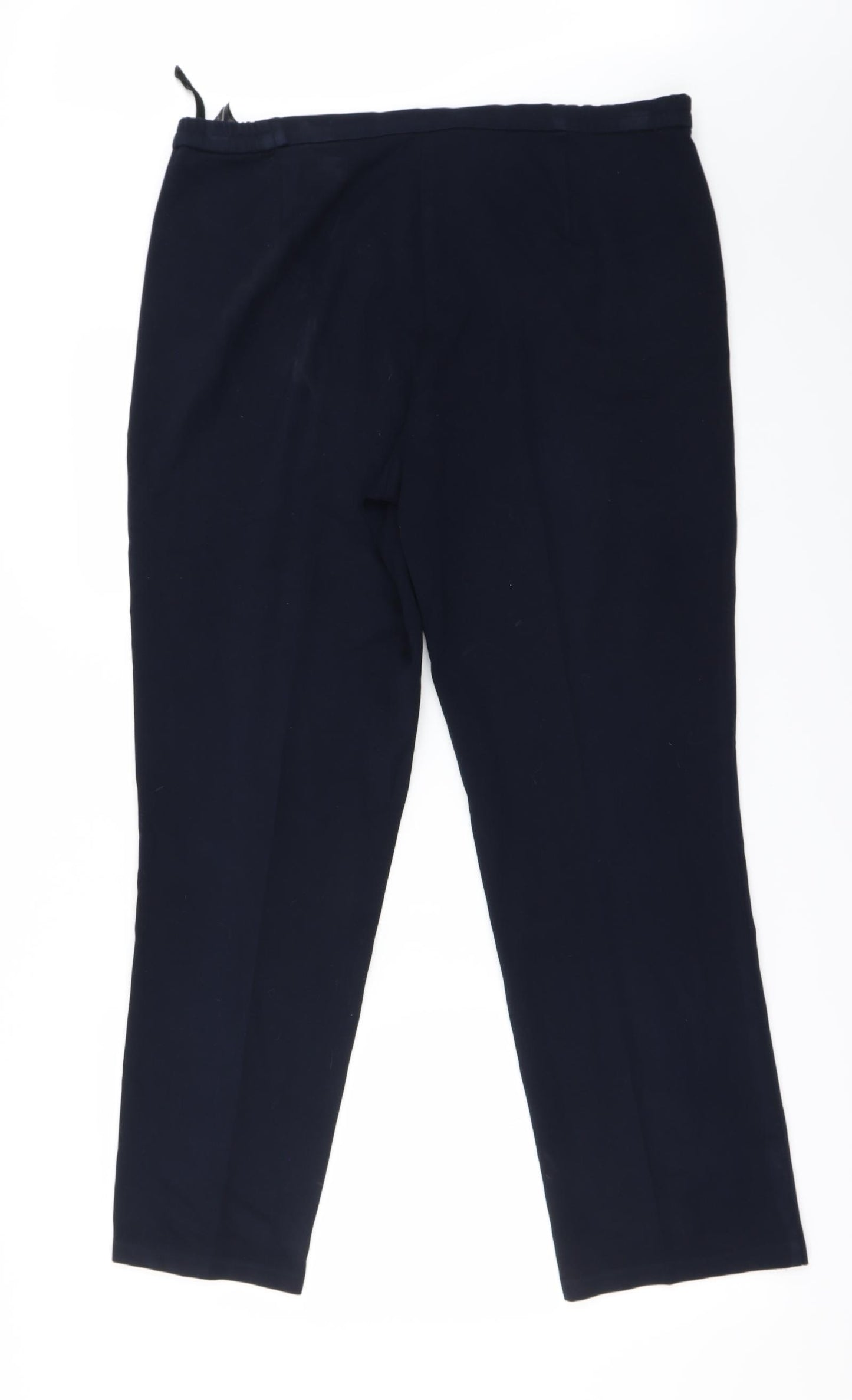 Marks and Spencer Womens Blue   Trousers  Size 14 L24 in