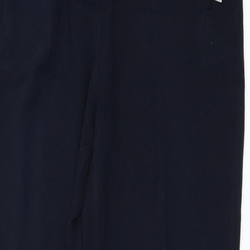 Marks and Spencer Womens Blue   Trousers  Size 14 L24 in