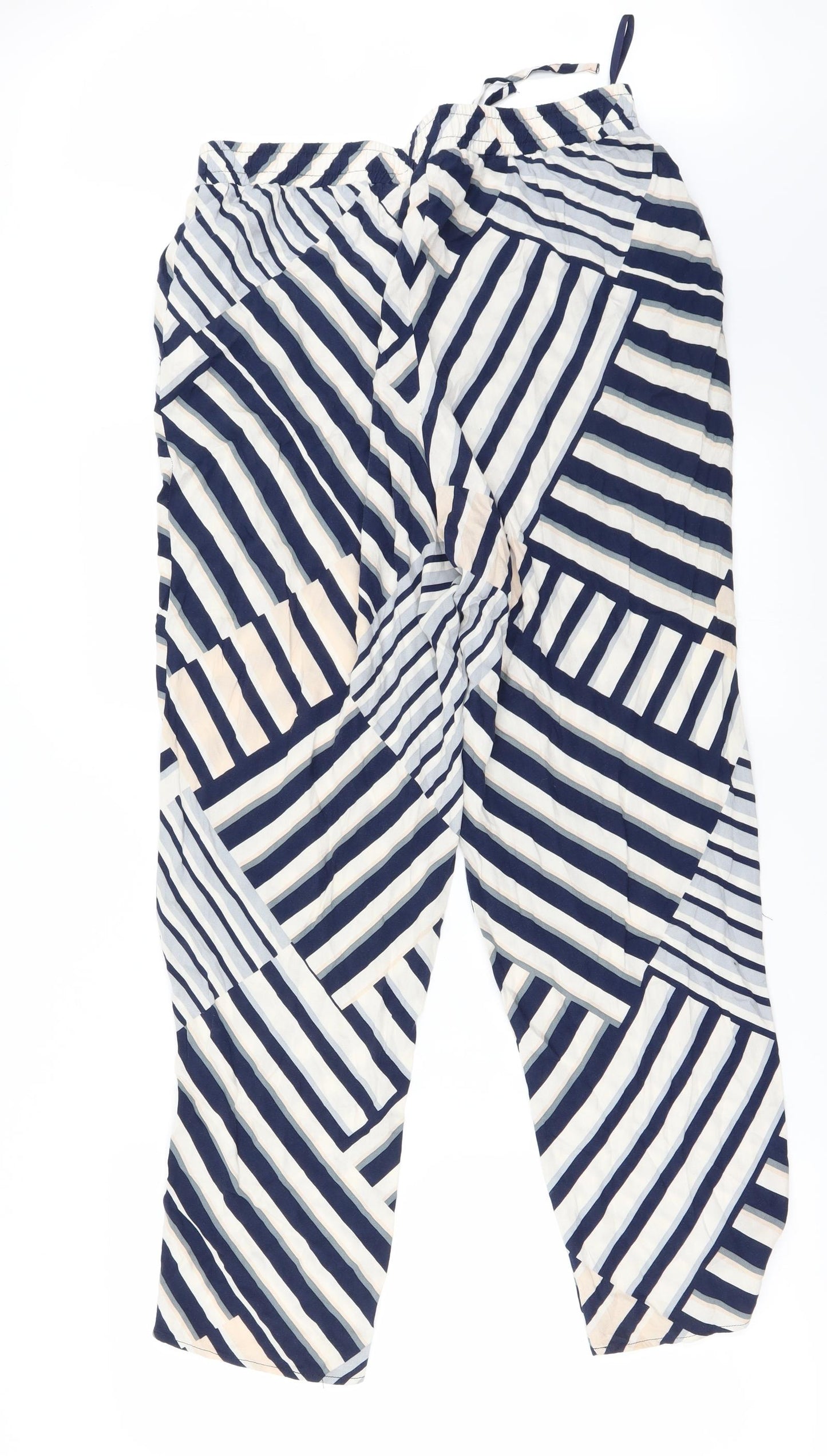 F&F Womens Blue   Trousers  Size 12 L26 in