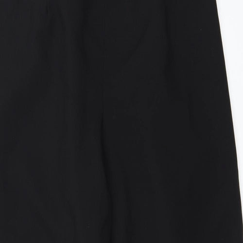 Preworn Womens Black   Trousers  Size 18 L26 in