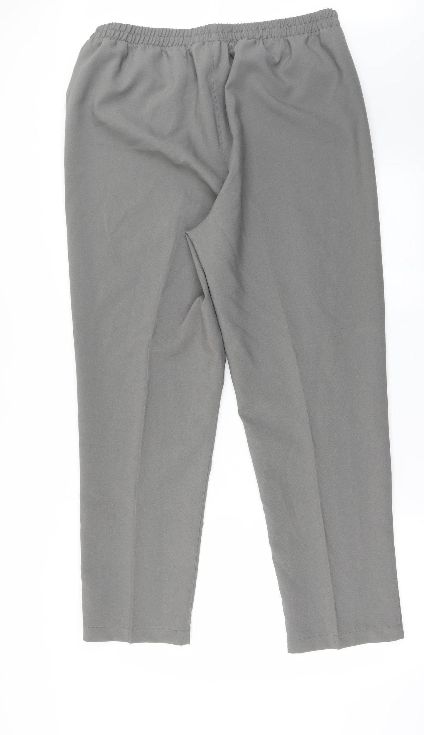 Preworn Womens Grey   Trousers  Size 22 L20 in