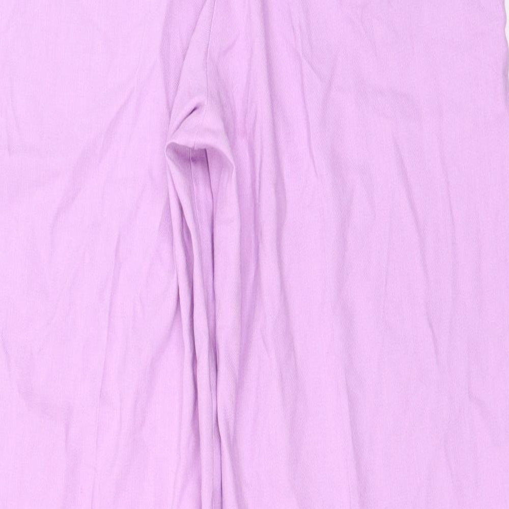 Per Una Womens Purple   Trousers  Size 14 L24 in