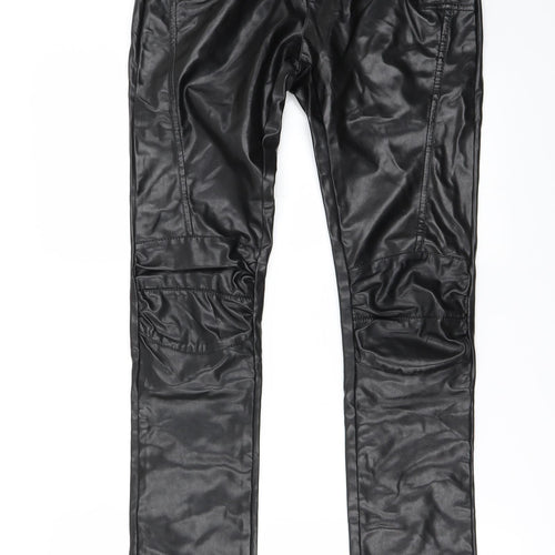 Preworn Womens Black   Trousers  Size M L30 in
