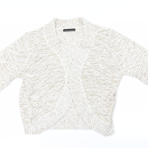 David Emmanuel  Womens Ivory   Cardigan Jumper Size M