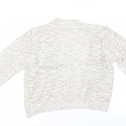 David Emmanuel  Womens Ivory   Cardigan Jumper Size M