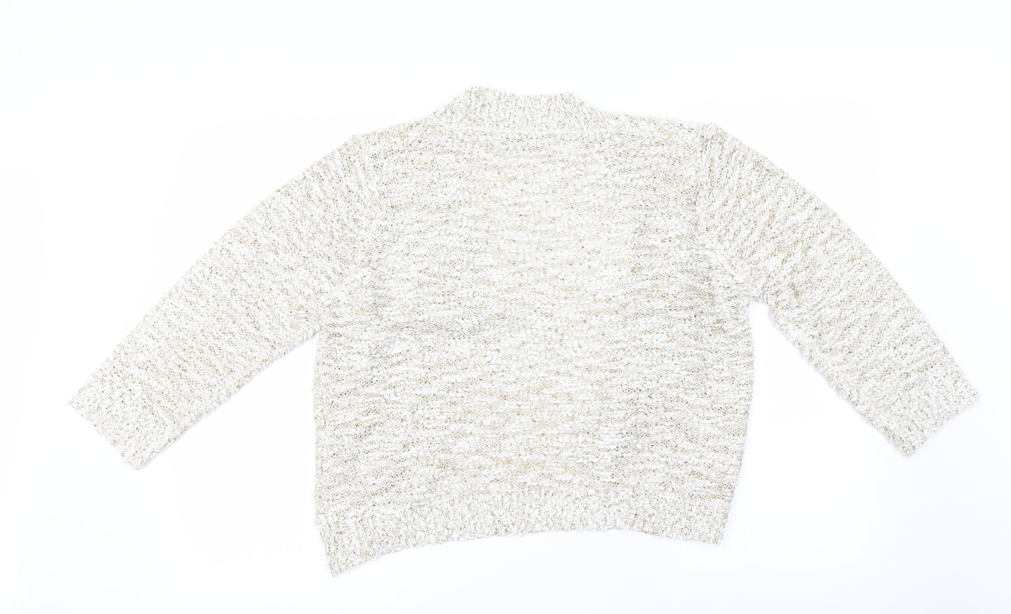 David Emmanuel  Womens Ivory   Cardigan Jumper Size M