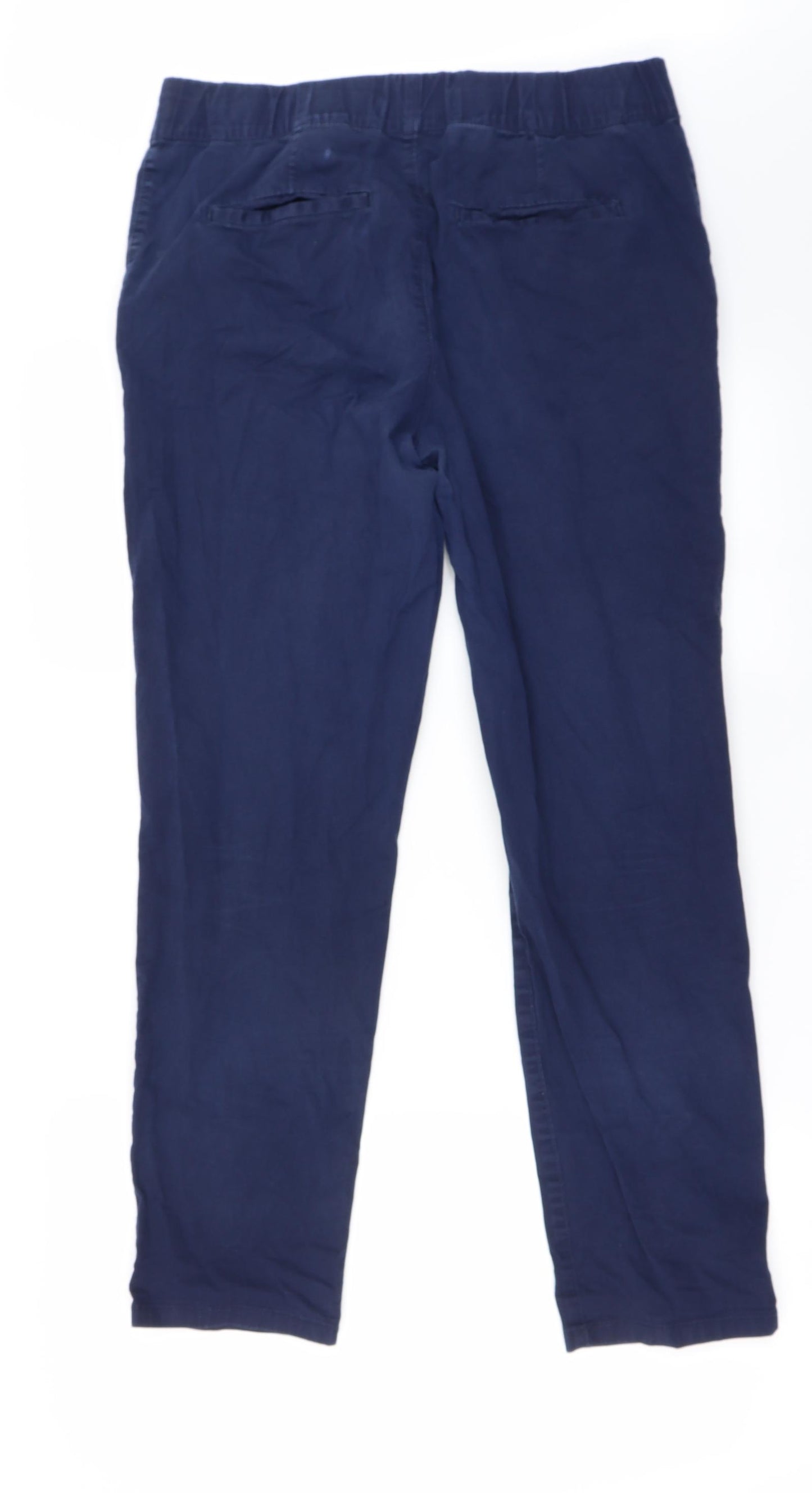 H&M Womens Blue   Trousers  Size 10 L26 in