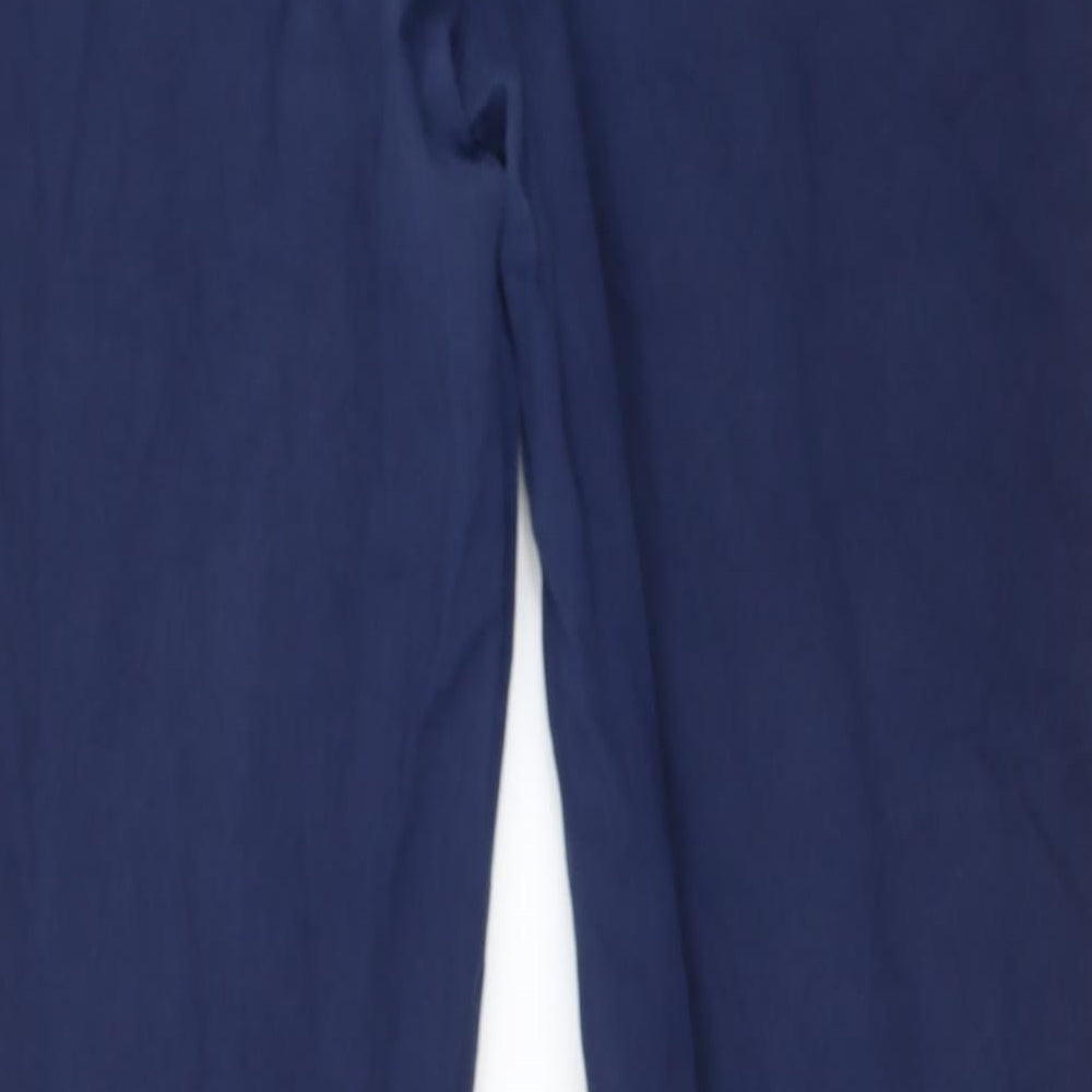 H&M Womens Blue   Trousers  Size 10 L26 in