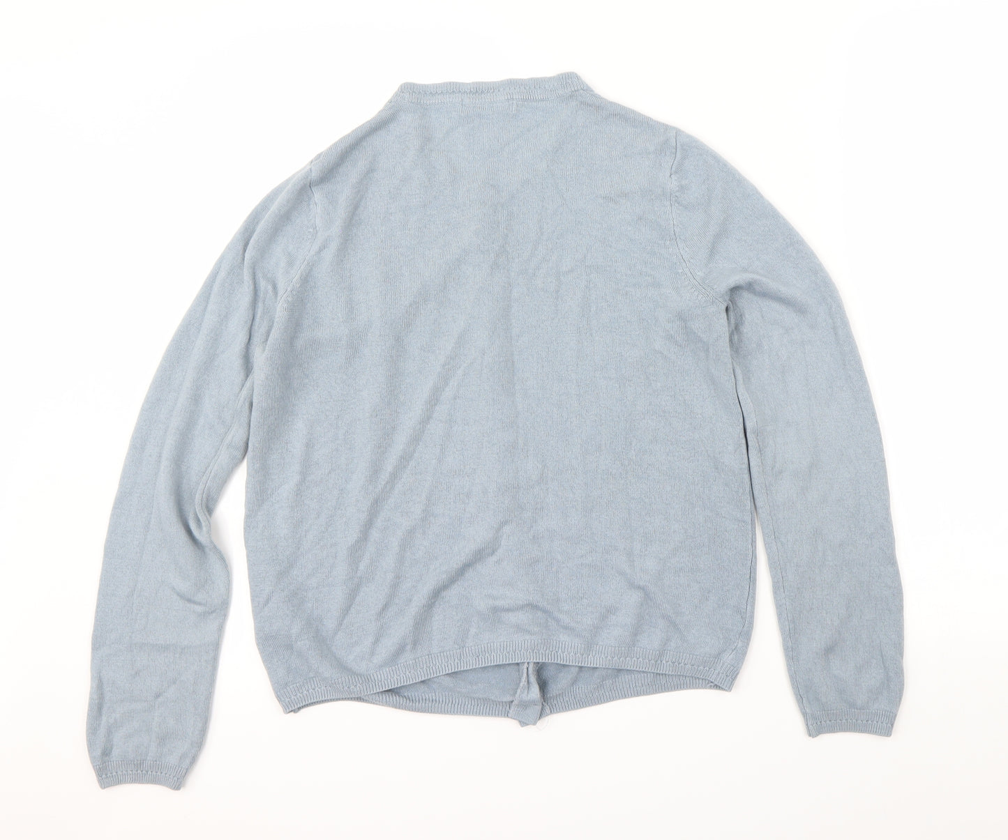 Marks and Spencer Womens Blue   Cardigan Jumper Size 14