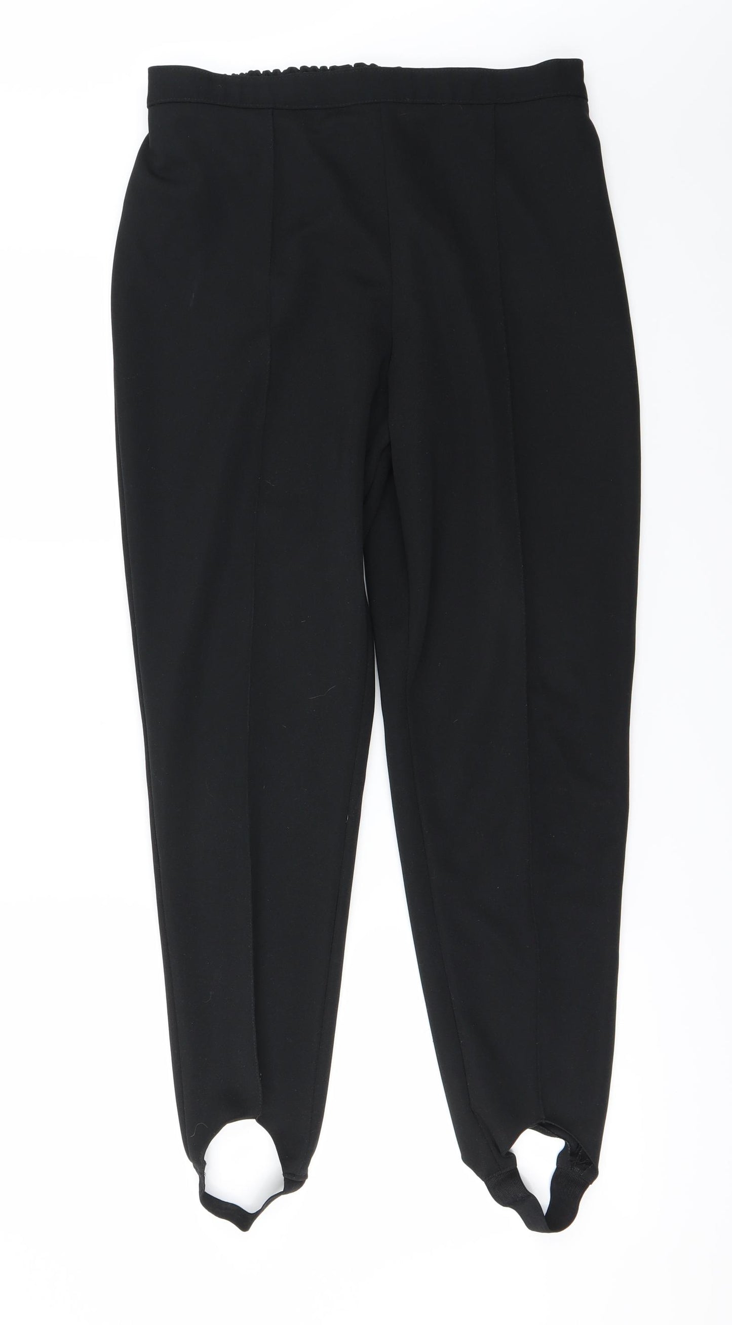 Preworn Womens Black   Trousers  Size 18 L25 in