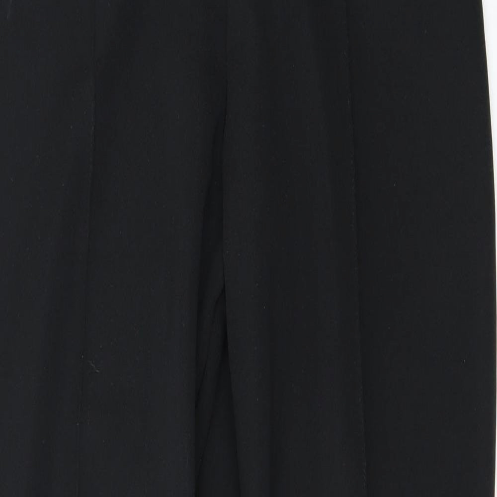 Preworn Womens Black   Trousers  Size 18 L25 in