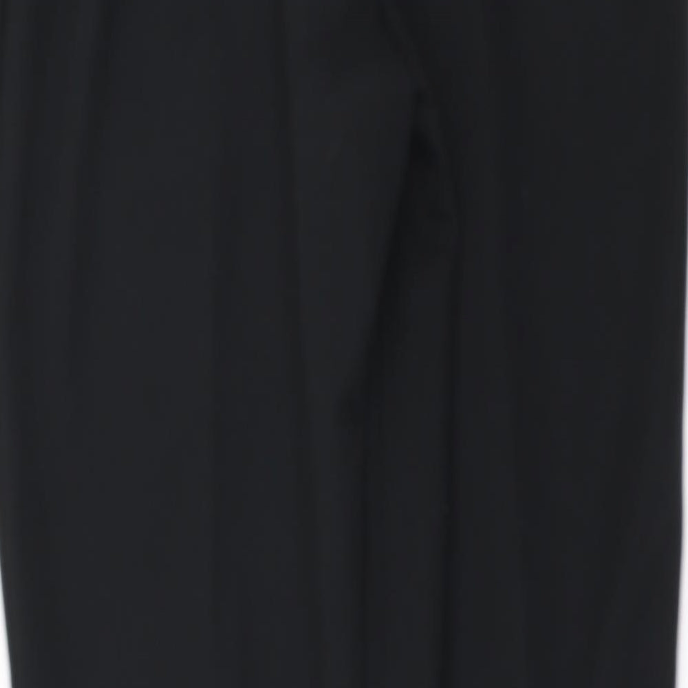 Preworn Womens Black   Trousers  Size 18 L25 in