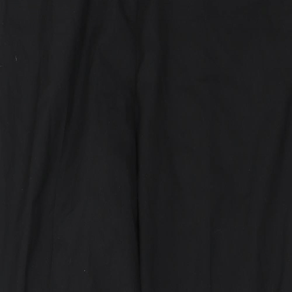 H&M Womens Black   Trousers  Size 10 L26 in