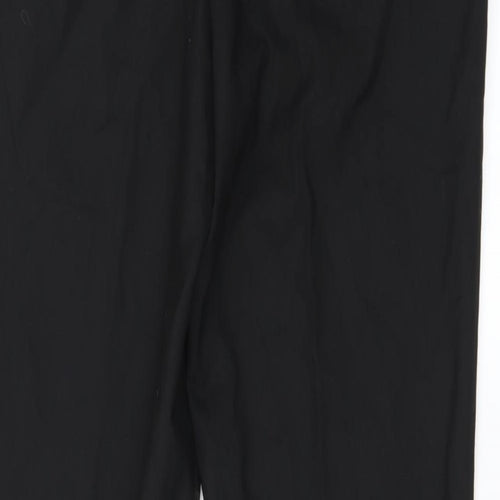 H&M Womens Black   Trousers  Size 10 L26 in
