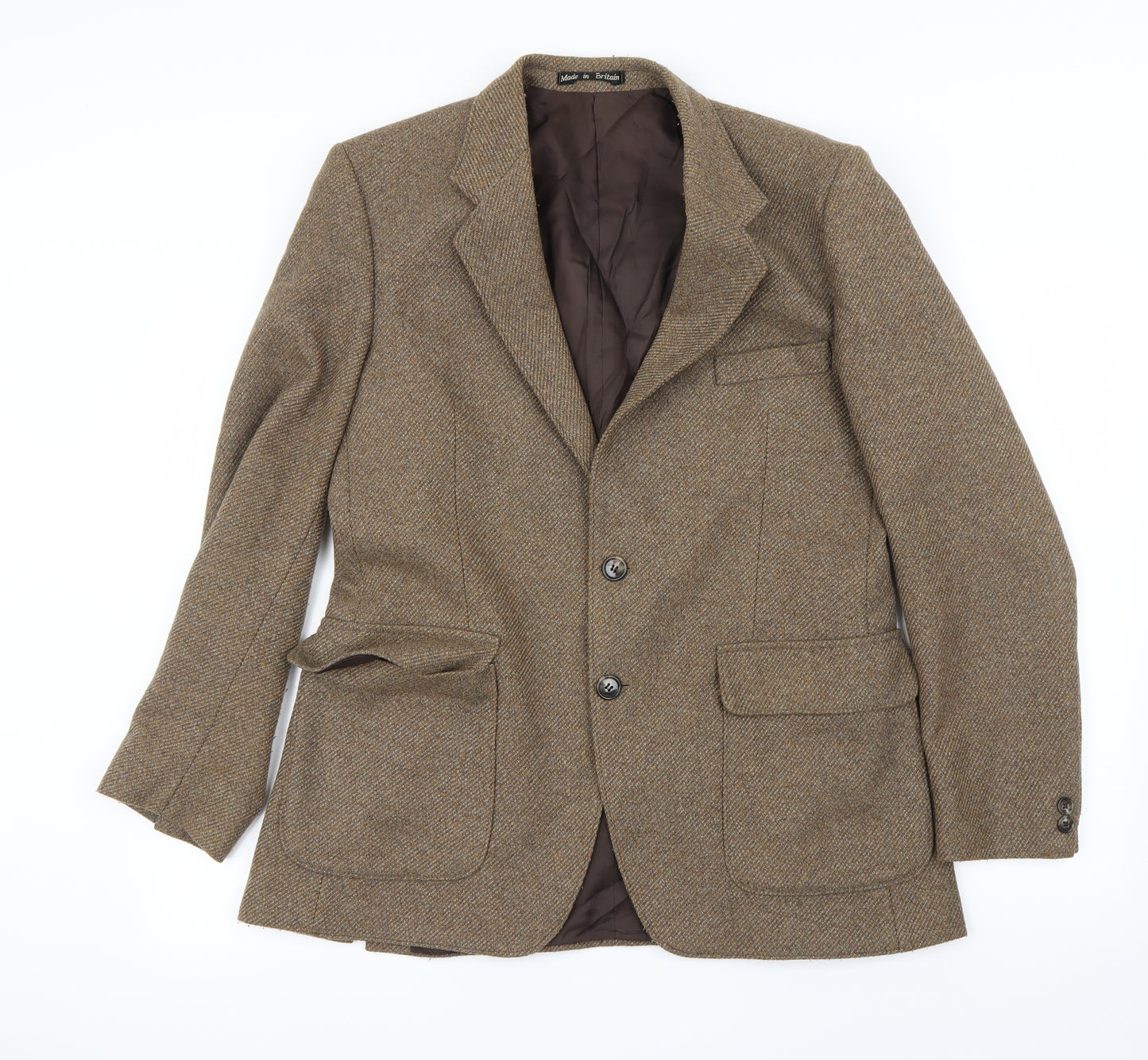 Preworn Mens Brown   Jacket Blazer Size M