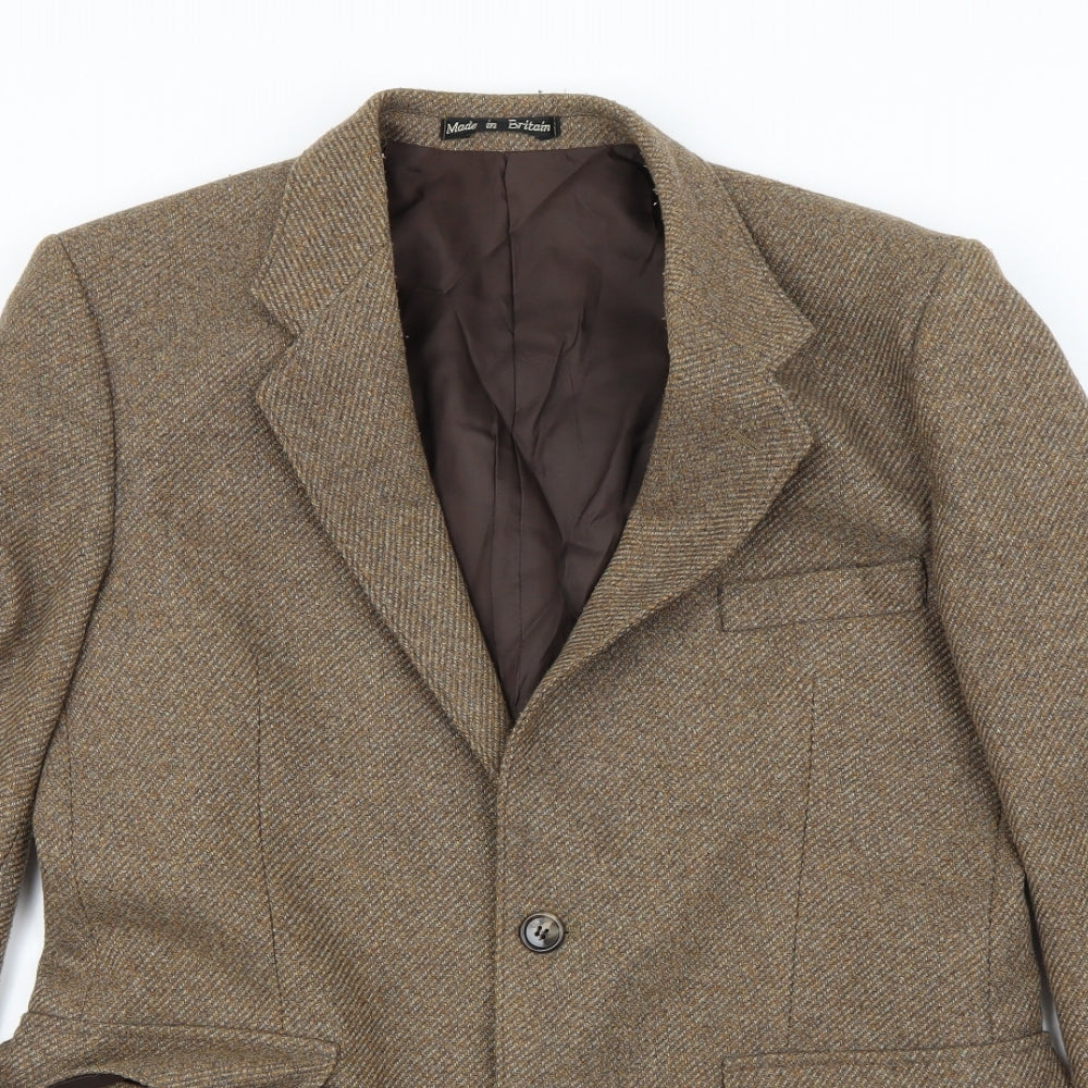 Preworn Mens Brown   Jacket Blazer Size M