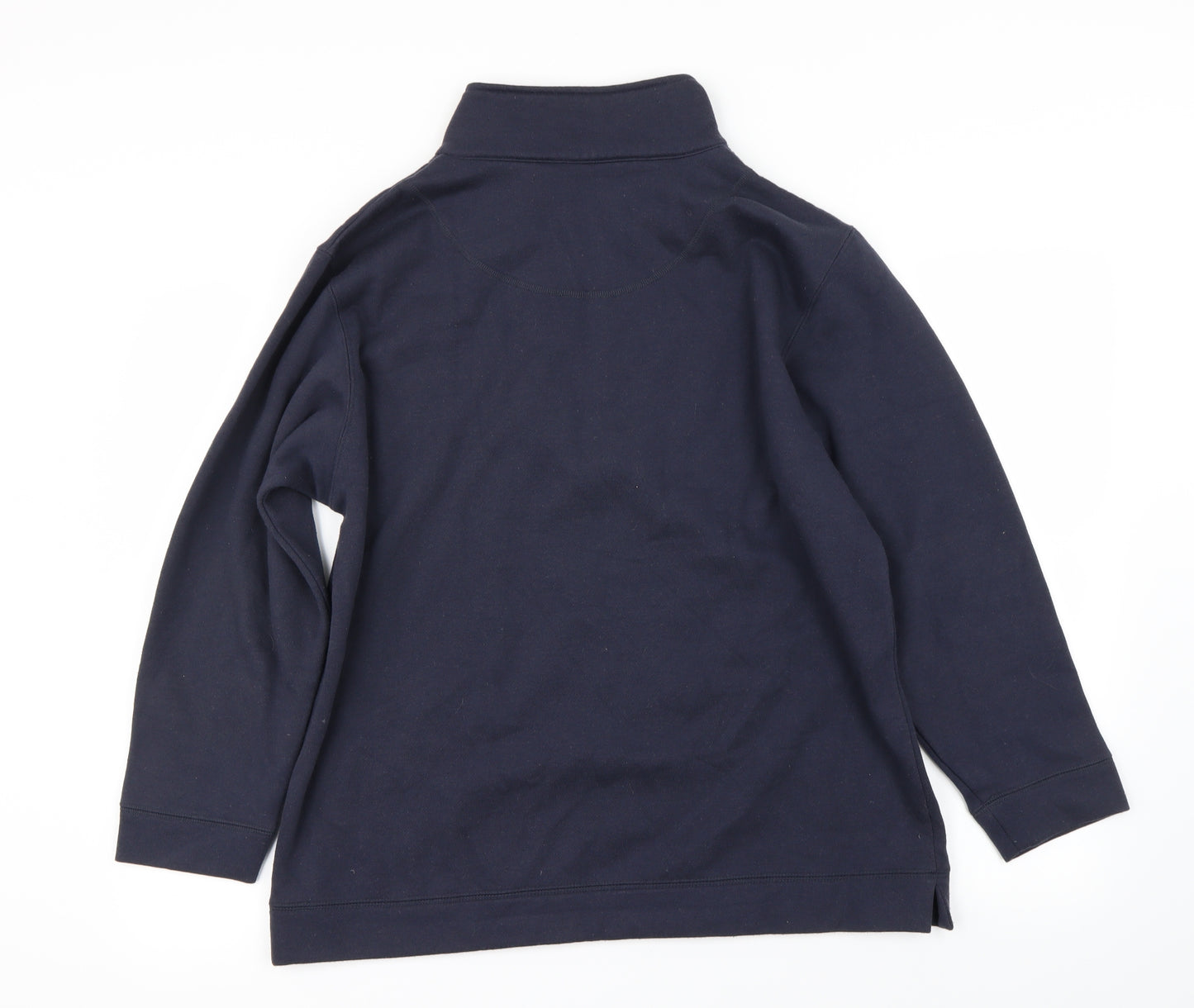 Bonmarché Womens Blue   Henley Jumper Size M
