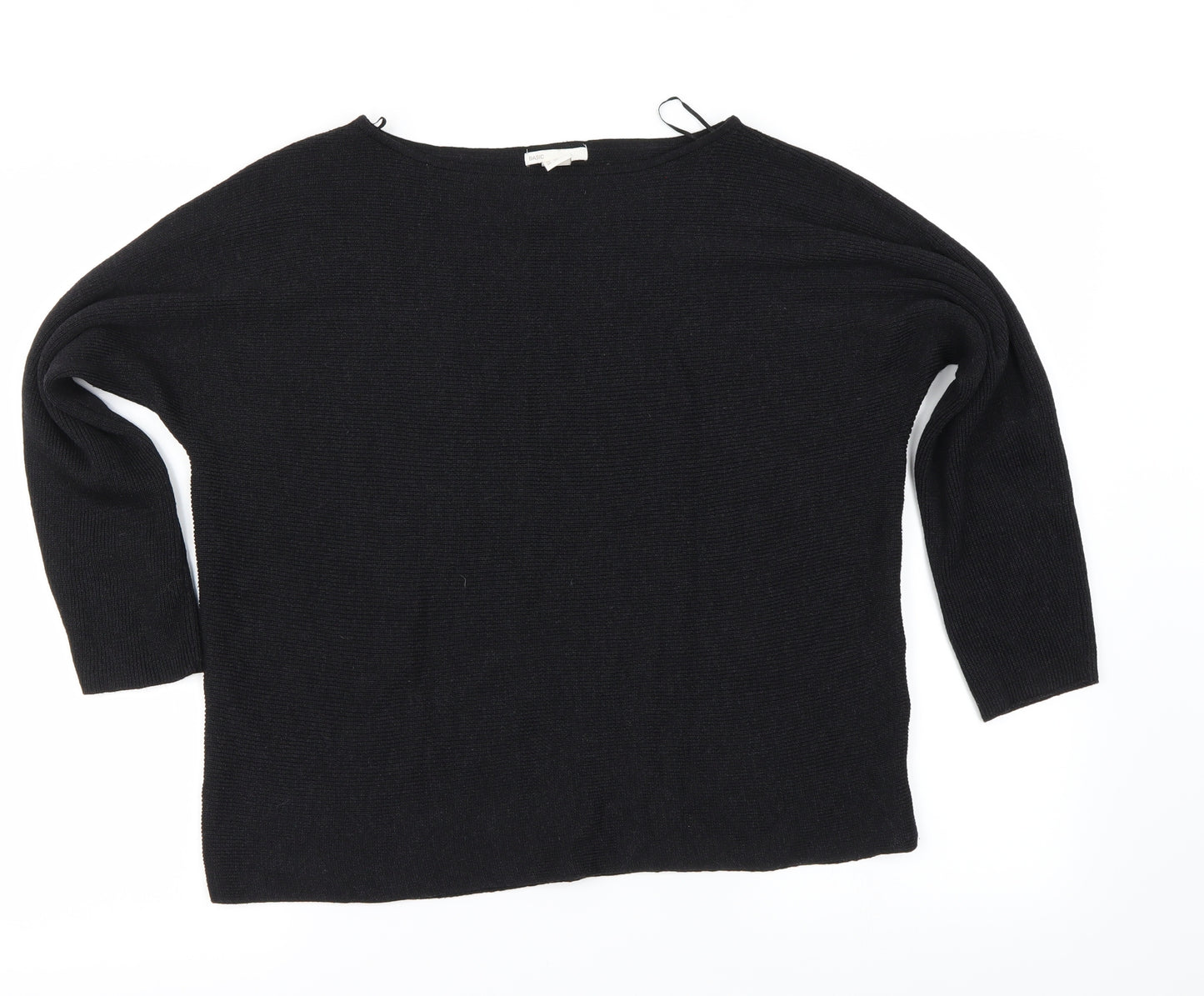 H&M Womens Black   Pullover Jumper Size S