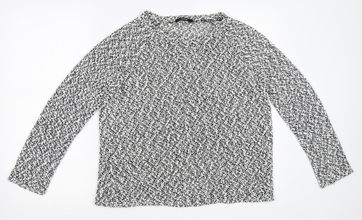 George Womens White   Pullover Jumper Size 18