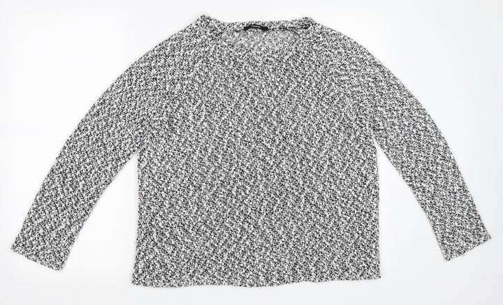 George Womens White Pullover Jumper Size 18