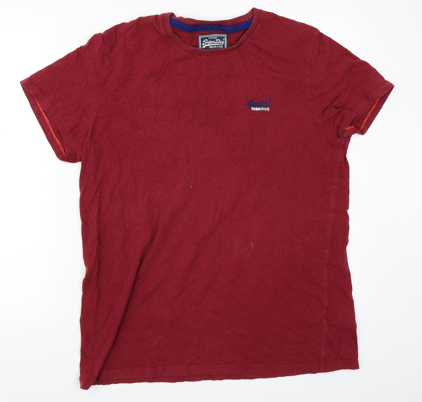 Superdry Mens Red    T-Shirt Size 2XL
