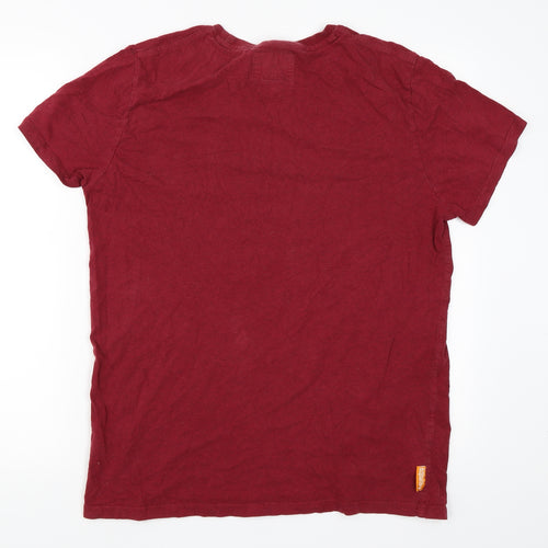 Superdry Mens Red    T-Shirt Size 2XL