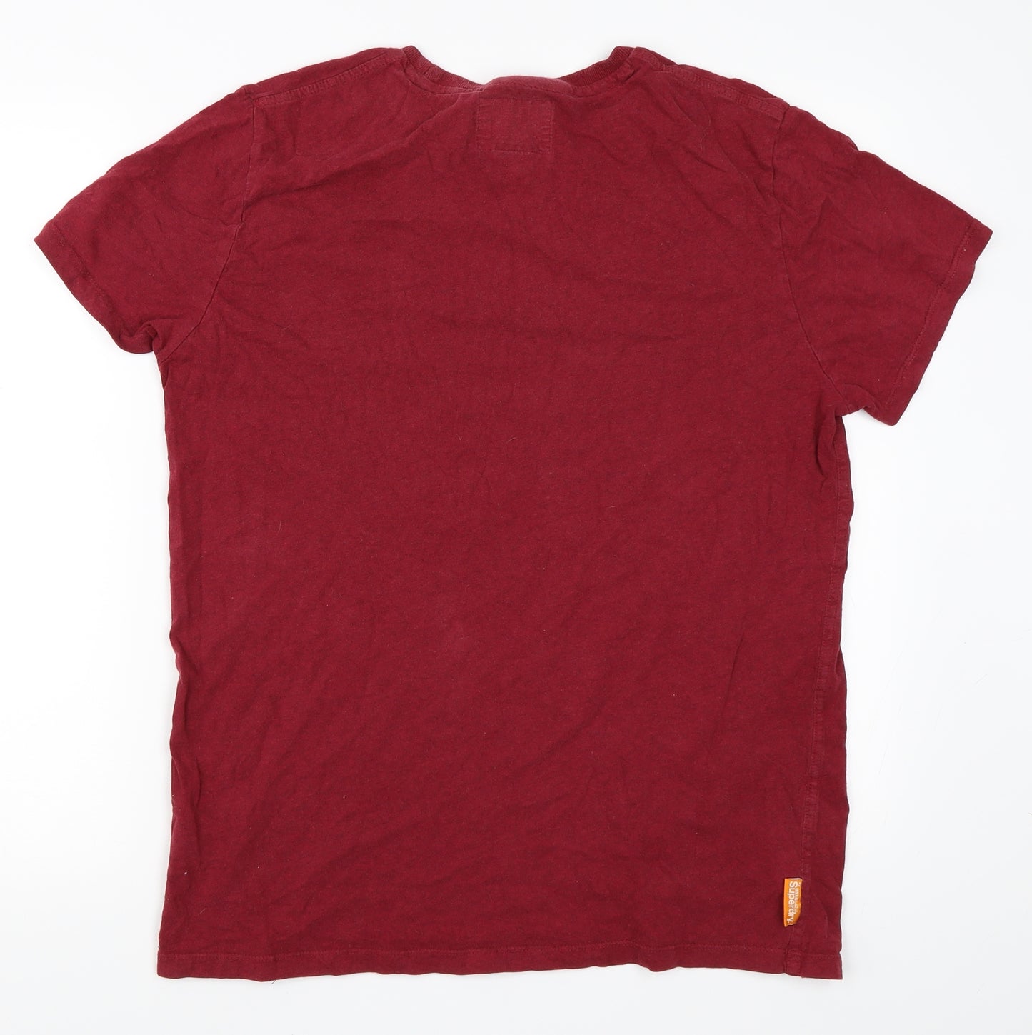 Superdry Mens Red    T-Shirt Size 2XL