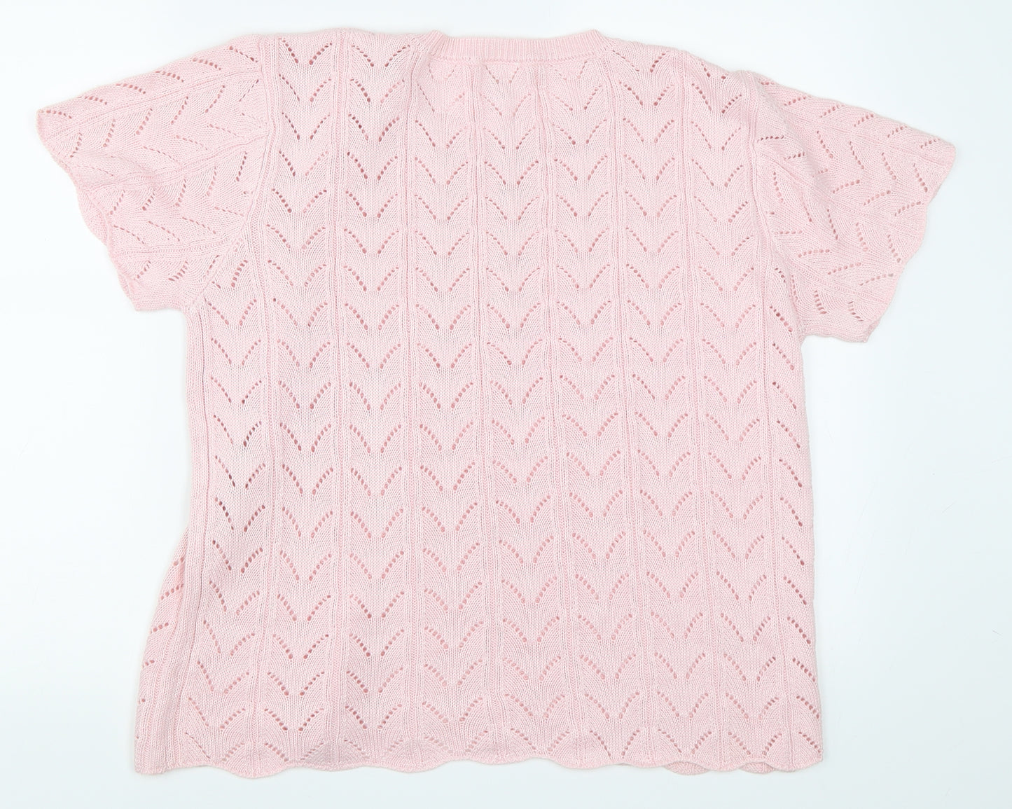 Preworn Womens Pink   Pullover Jumper Size 12