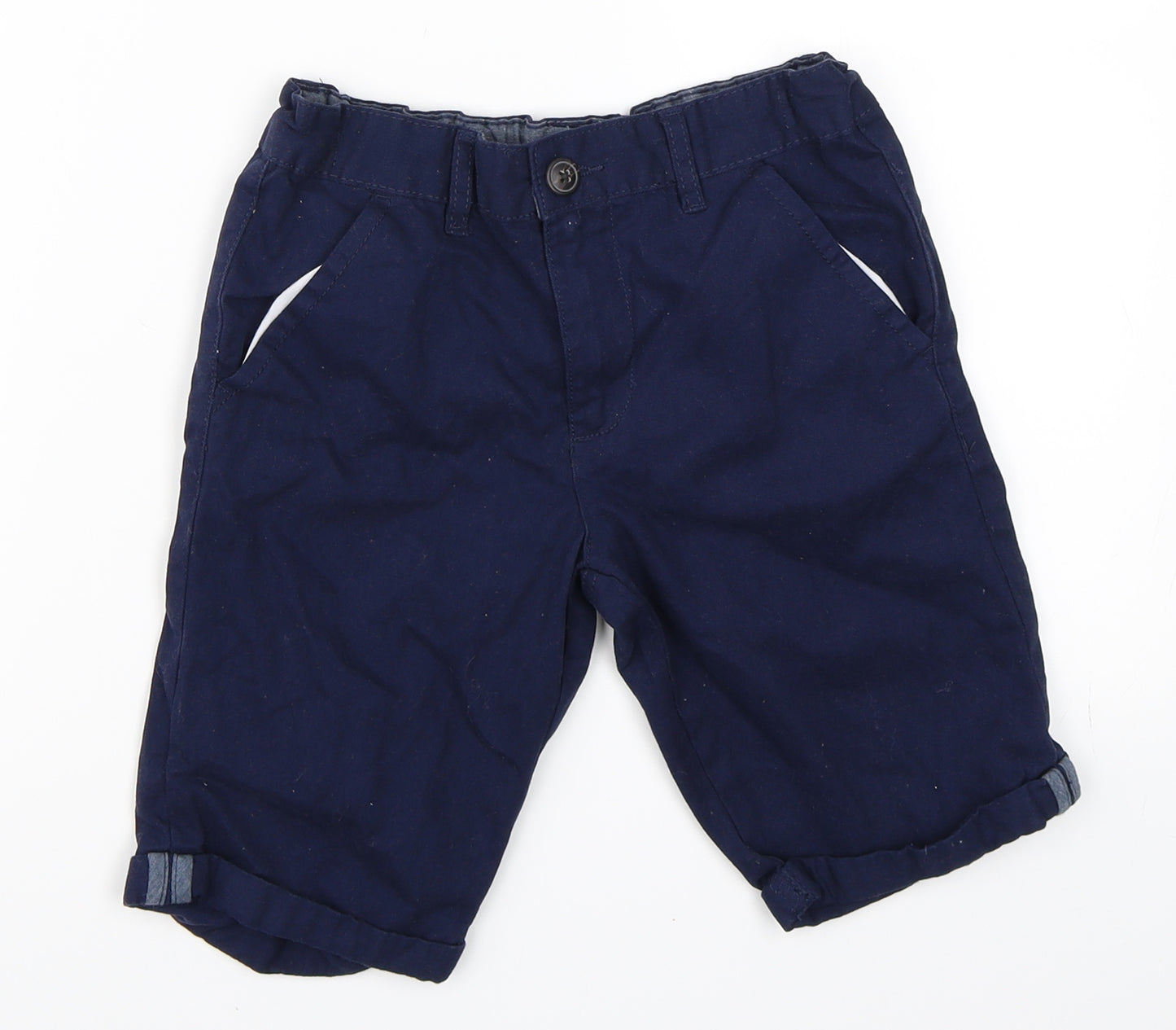 Pep&Co Boys Blue   Chino Shorts Size 8-9 Years
