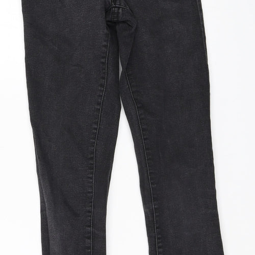 Primark Womens Black  Denim Skinny Jeans Size 32 L26 in