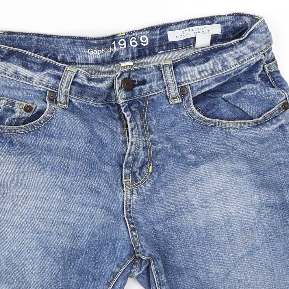 Gap Boys Blue  Denim Bermuda Shorts Size 13 Years