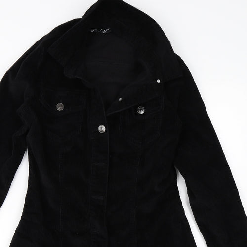 Primark Womens Black  Corduroy Shift  Size 12
