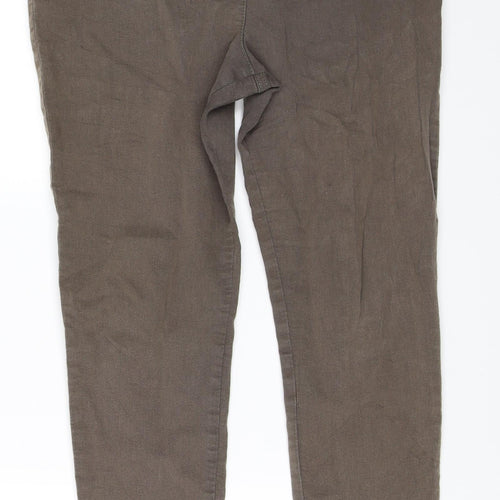 Marks and Spencer Womens Grey   Jegging Leggings Size 14 L27 in