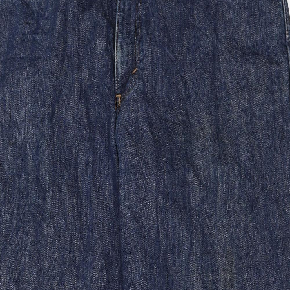 Eddie Bauer Mens Blue  Denim Straight Jeans Size 38 in L30 in