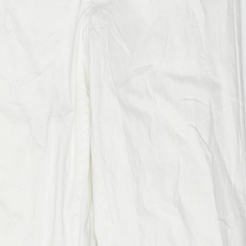 H&M Womens White  Denim Skinny Jeans Size 32 L30 in