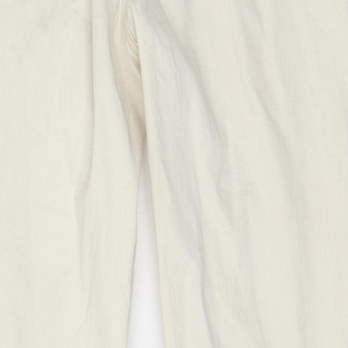 Topshop Womens Ivory  Denim Skinny Jeans Size 30 in L30 in