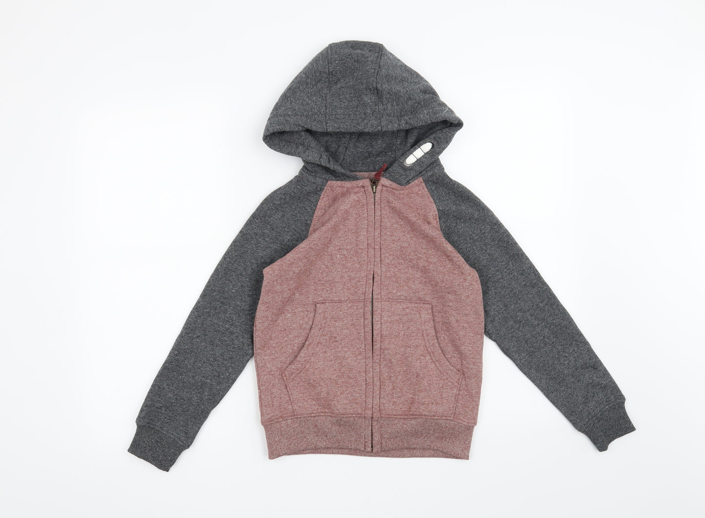 NEXT Boys Red   Full Zip Hoodie Size 8 Years