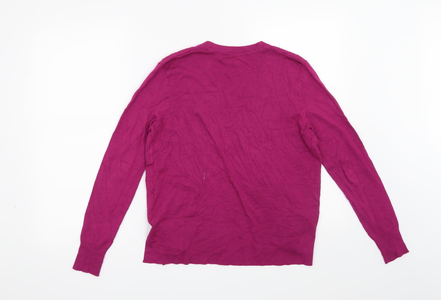 Marks and Spencer Womens Pink   Cardigan Jumper Size 10